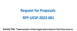 Implementation of heat supply system based on third party access to existing DH infrastructure in Slavutych, Ukraine